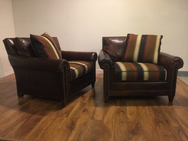 SOLD – Ralph Lauren Leather Chairs