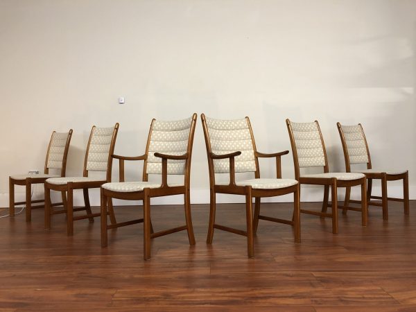 Johannes Andersen Uldum Dining Chairs – $1595