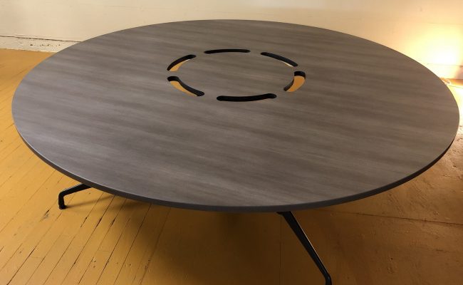 Eames Herman Miller 8 Round Conference, Round Conference Table For 8