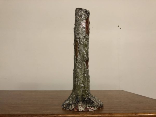 Shino Glazed Tall Ceramic Vase – $195
