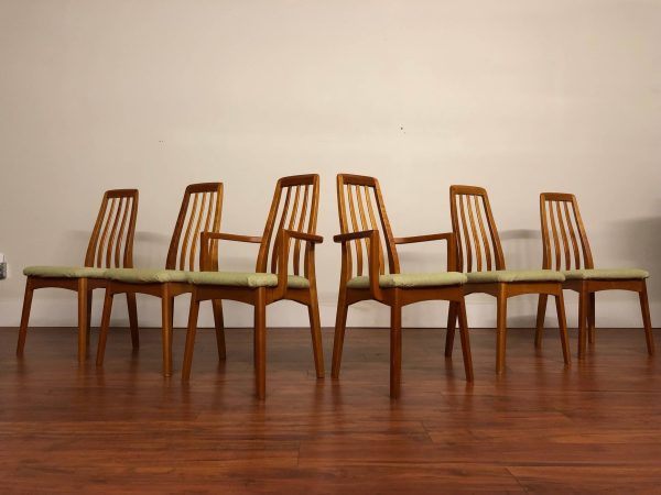 SOLD – Benny Linden Cherry Dining Chairs, Set of 6