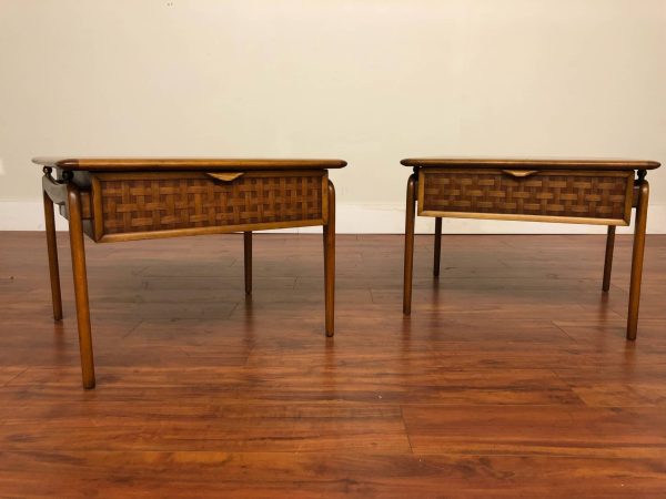 Lane Perception Square Side Table Pair – $795