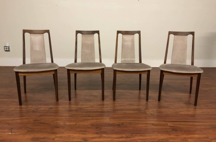 G-Plan Vintage Afromosia Dining Chairs, Set of 4 – $1095