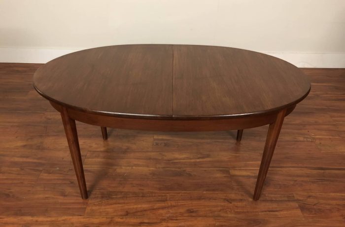 Vintage Narrow Oval Dining Table – $895